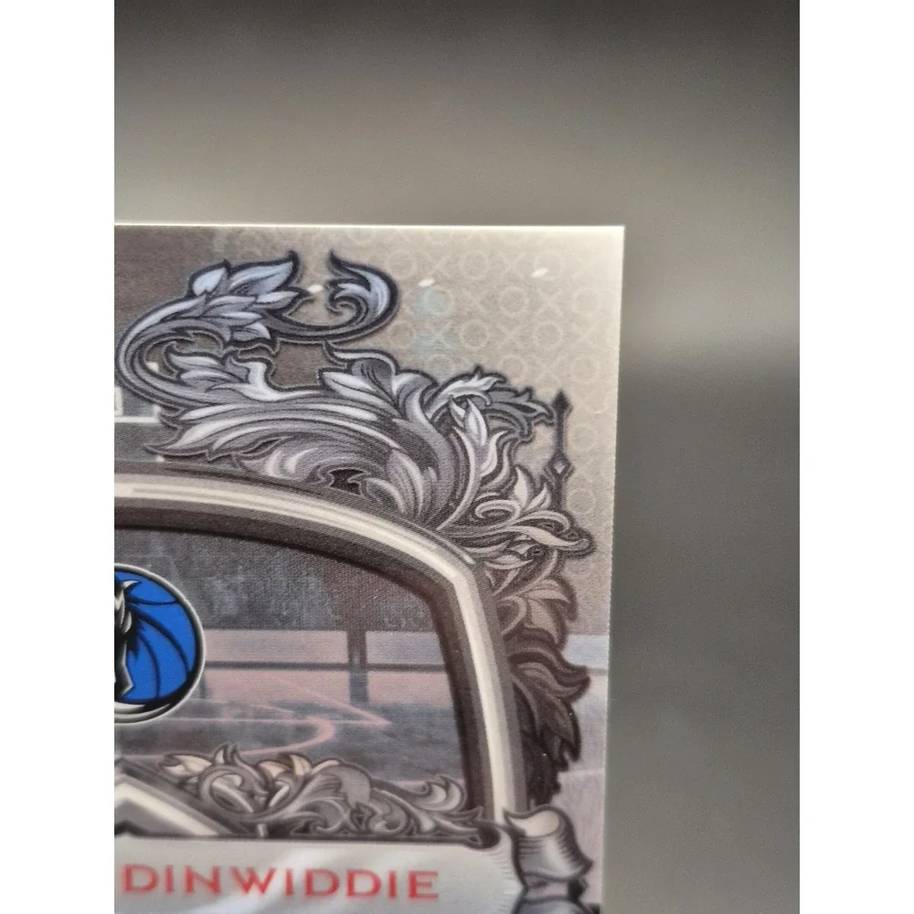 2025-26 Topps Chrome Spencer Dinwiddie #SS-SD Signature Style Blue /150 AU Mavs